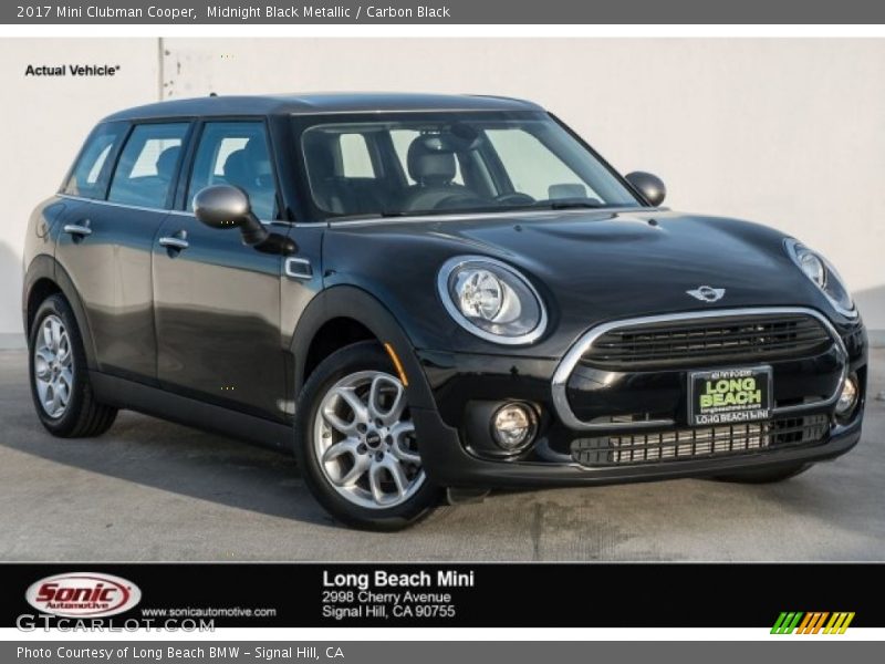 Midnight Black Metallic / Carbon Black 2017 Mini Clubman Cooper