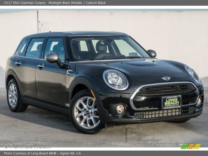 Midnight Black Metallic / Carbon Black 2017 Mini Clubman Cooper