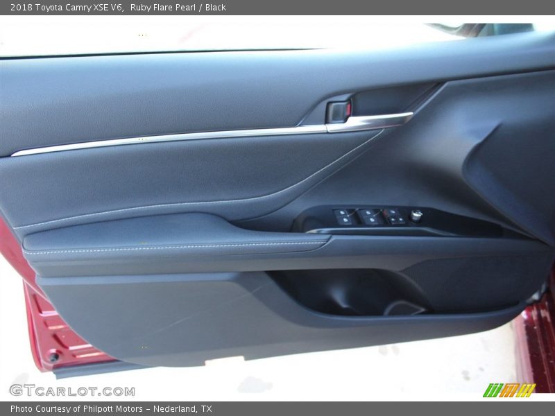 Ruby Flare Pearl / Black 2018 Toyota Camry XSE V6