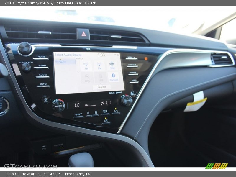 Ruby Flare Pearl / Black 2018 Toyota Camry XSE V6