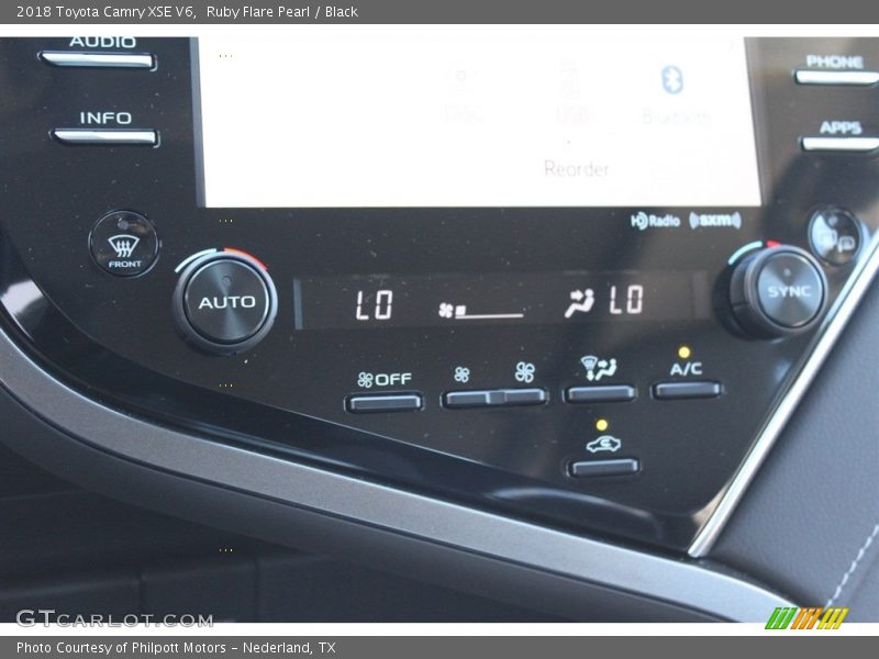 Ruby Flare Pearl / Black 2018 Toyota Camry XSE V6