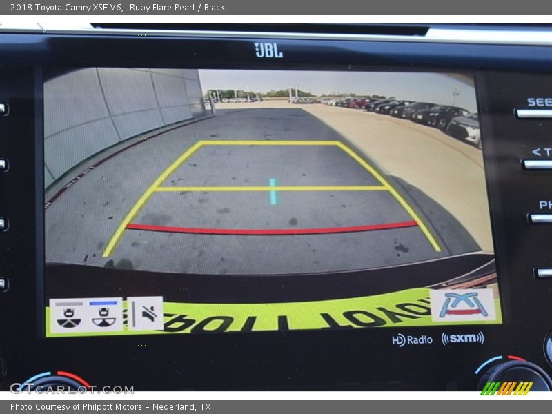 Ruby Flare Pearl / Black 2018 Toyota Camry XSE V6