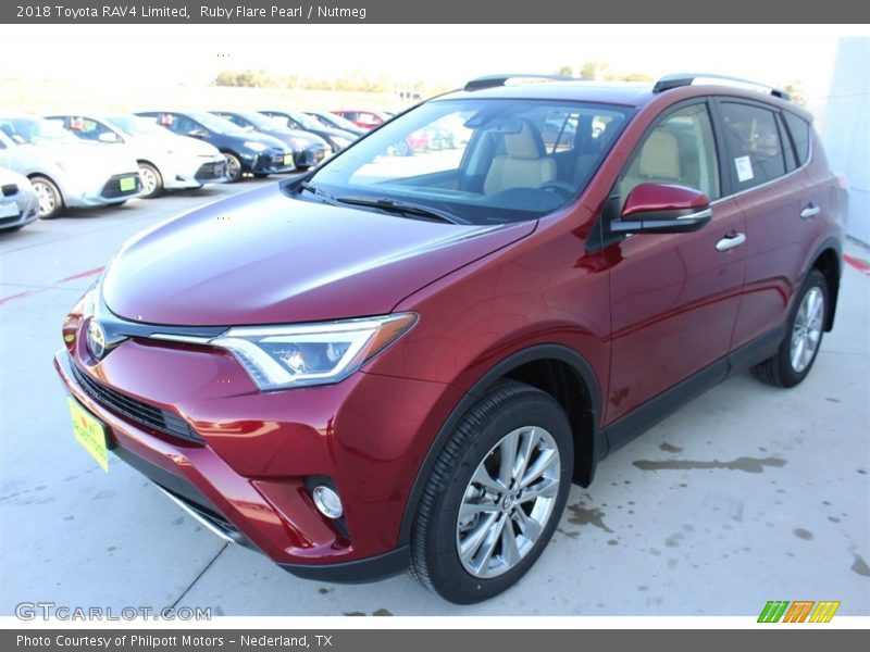 Front 3/4 View of 2018 RAV4 Limited