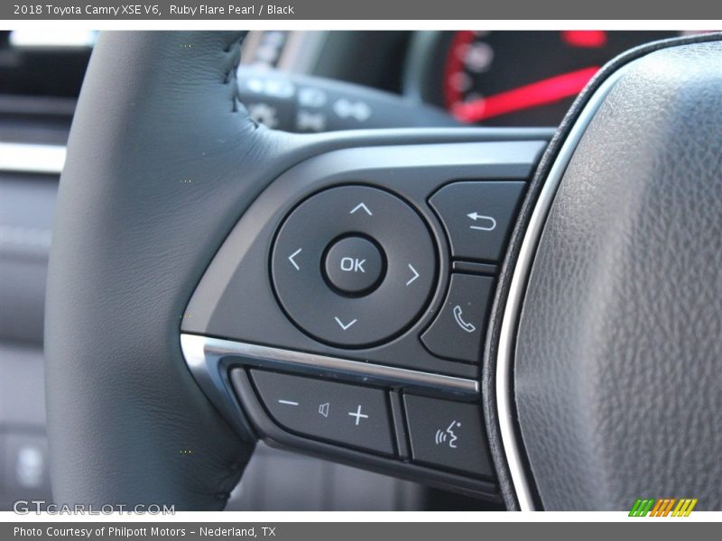 Ruby Flare Pearl / Black 2018 Toyota Camry XSE V6