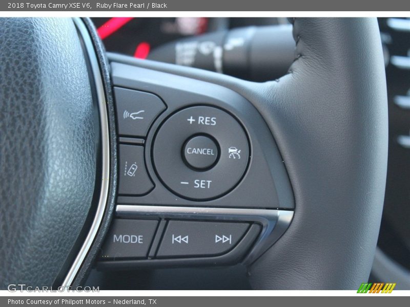 Ruby Flare Pearl / Black 2018 Toyota Camry XSE V6