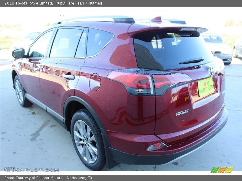 Ruby Flare Pearl / Nutmeg 2018 Toyota RAV4 Limited