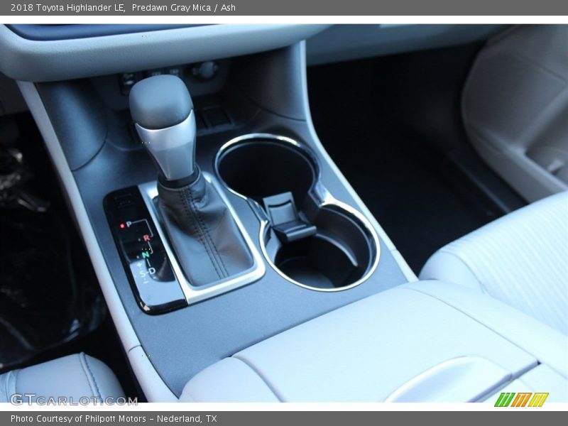 Predawn Gray Mica / Ash 2018 Toyota Highlander LE