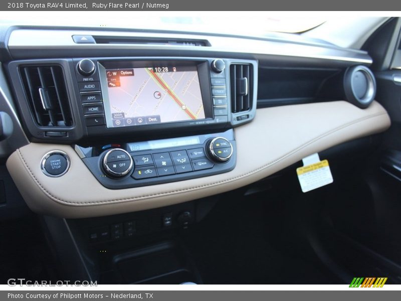 Dashboard of 2018 RAV4 Limited