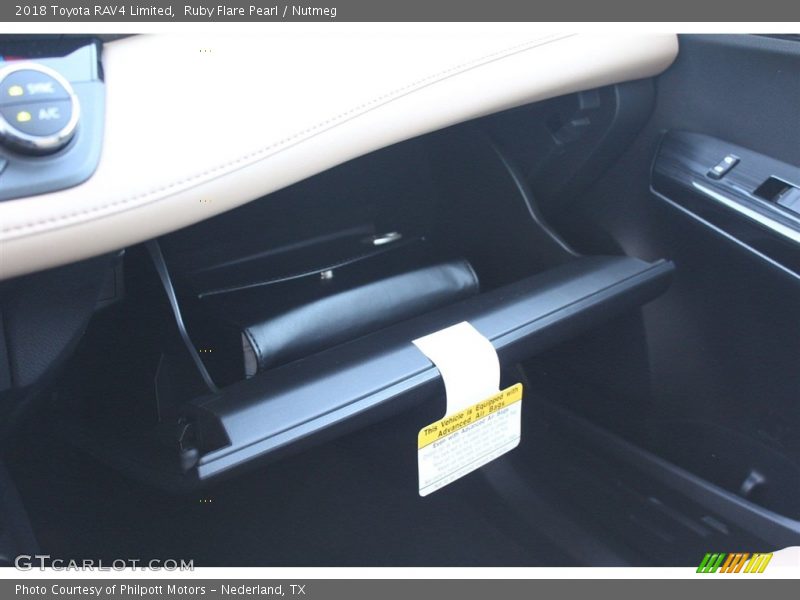 Ruby Flare Pearl / Nutmeg 2018 Toyota RAV4 Limited