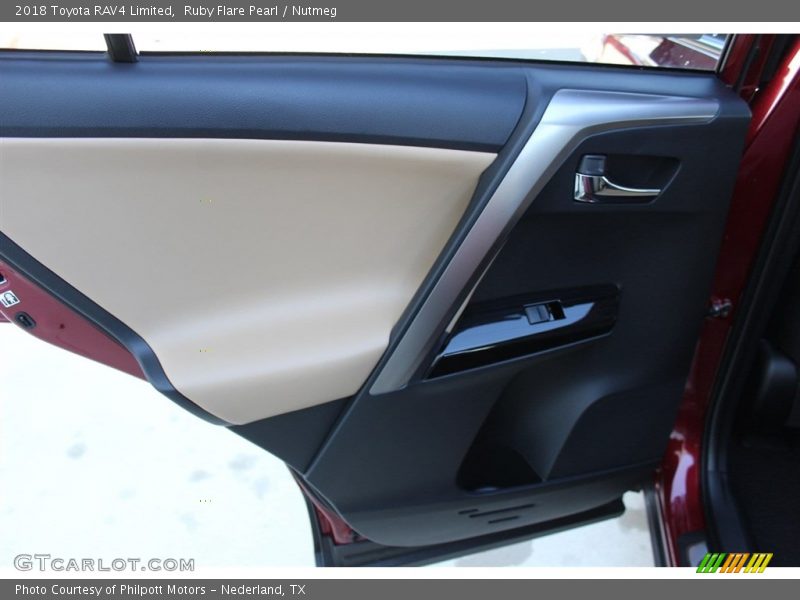 Ruby Flare Pearl / Nutmeg 2018 Toyota RAV4 Limited