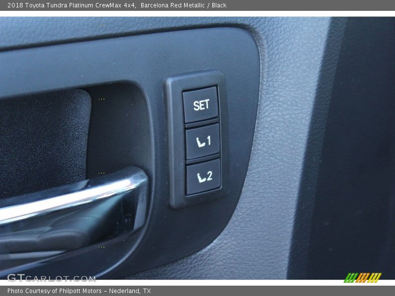 Barcelona Red Metallic / Black 2018 Toyota Tundra Platinum CrewMax 4x4