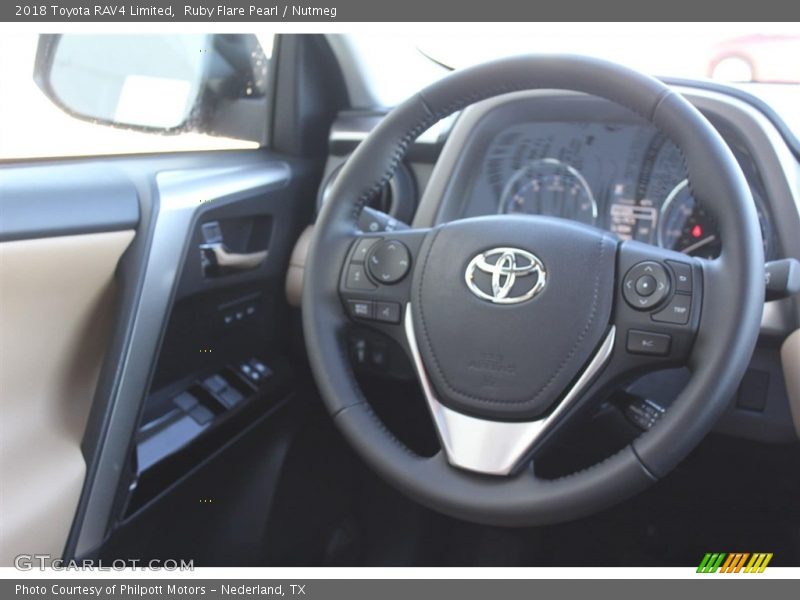 Ruby Flare Pearl / Nutmeg 2018 Toyota RAV4 Limited