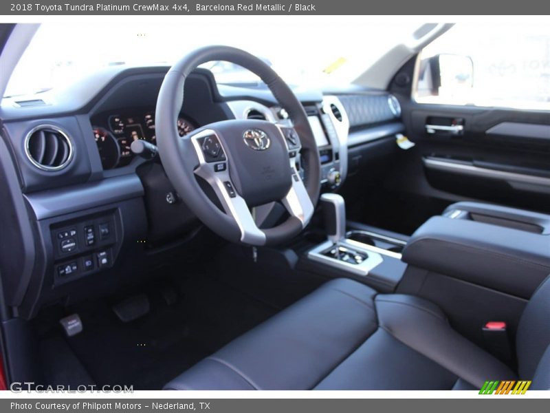Barcelona Red Metallic / Black 2018 Toyota Tundra Platinum CrewMax 4x4
