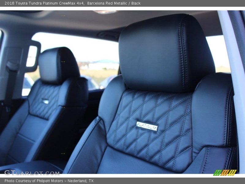 Barcelona Red Metallic / Black 2018 Toyota Tundra Platinum CrewMax 4x4