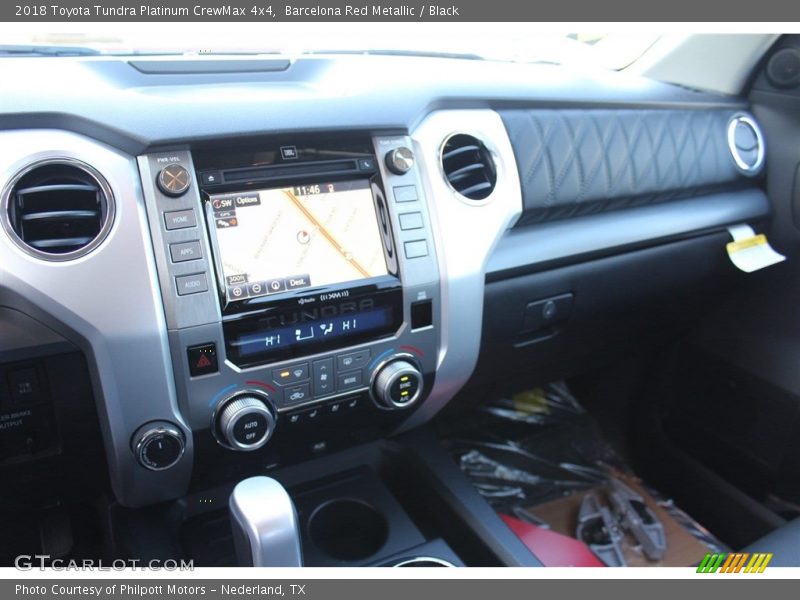 Barcelona Red Metallic / Black 2018 Toyota Tundra Platinum CrewMax 4x4