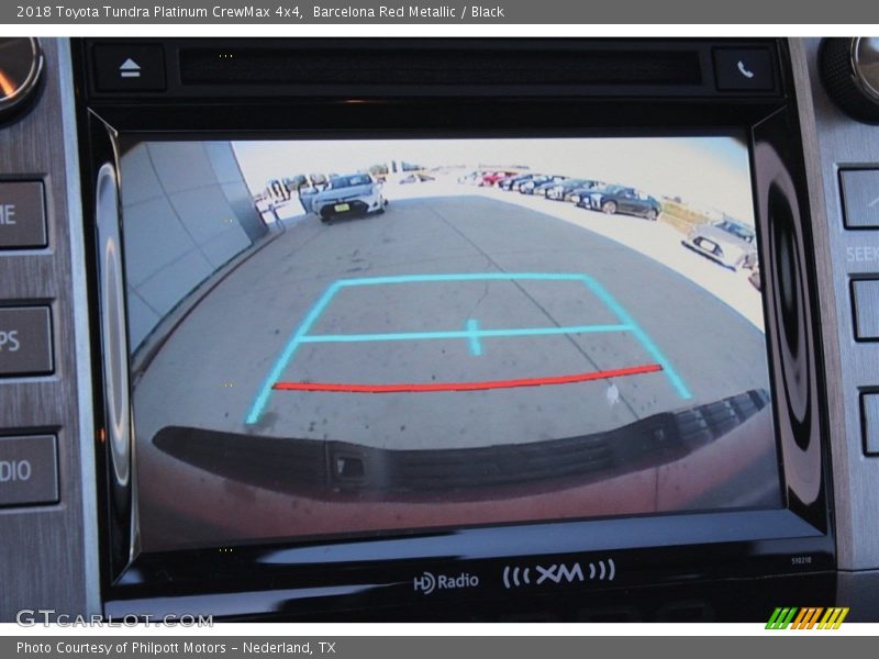 Barcelona Red Metallic / Black 2018 Toyota Tundra Platinum CrewMax 4x4