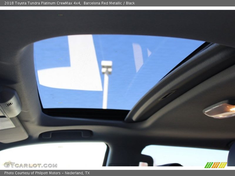 Barcelona Red Metallic / Black 2018 Toyota Tundra Platinum CrewMax 4x4