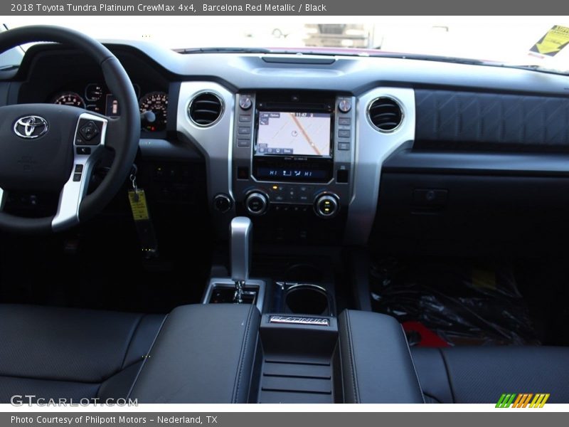 Barcelona Red Metallic / Black 2018 Toyota Tundra Platinum CrewMax 4x4