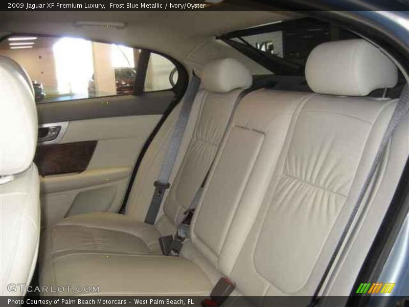 Frost Blue Metallic / Ivory/Oyster 2009 Jaguar XF Premium Luxury