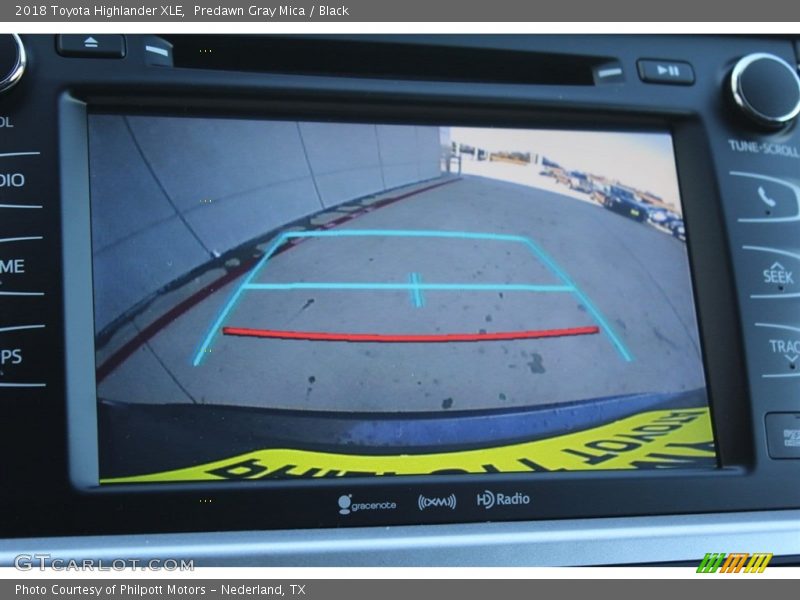 Predawn Gray Mica / Black 2018 Toyota Highlander XLE