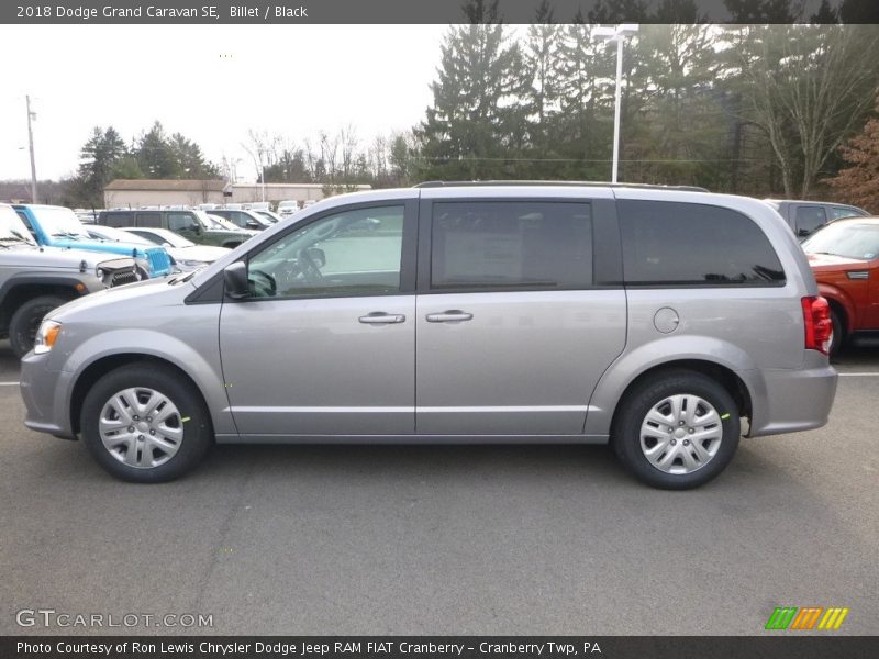 Billet / Black 2018 Dodge Grand Caravan SE