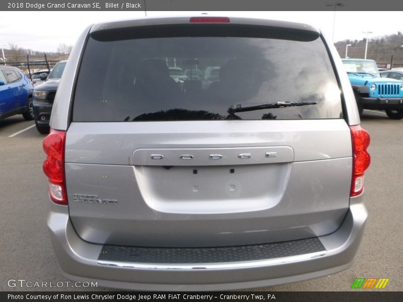 Billet / Black 2018 Dodge Grand Caravan SE