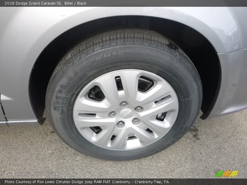 Billet / Black 2018 Dodge Grand Caravan SE