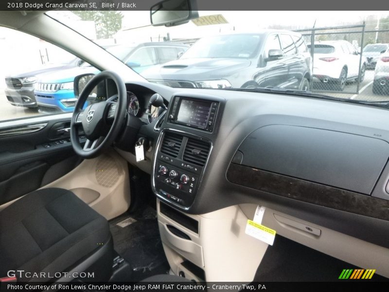 Billet / Black 2018 Dodge Grand Caravan SE
