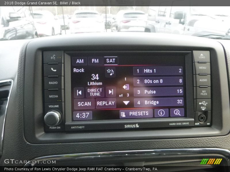 Billet / Black 2018 Dodge Grand Caravan SE