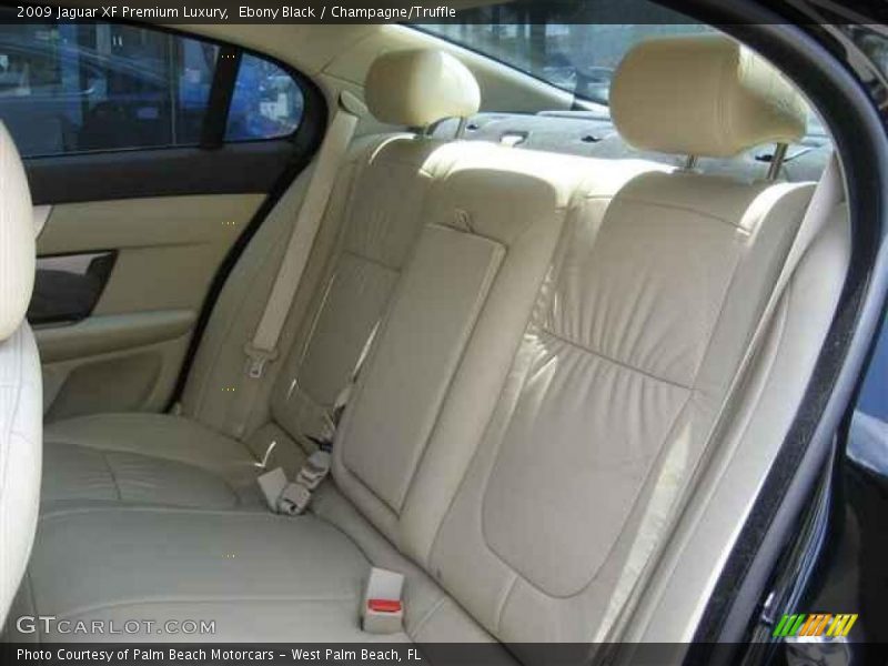 Ebony Black / Champagne/Truffle 2009 Jaguar XF Premium Luxury