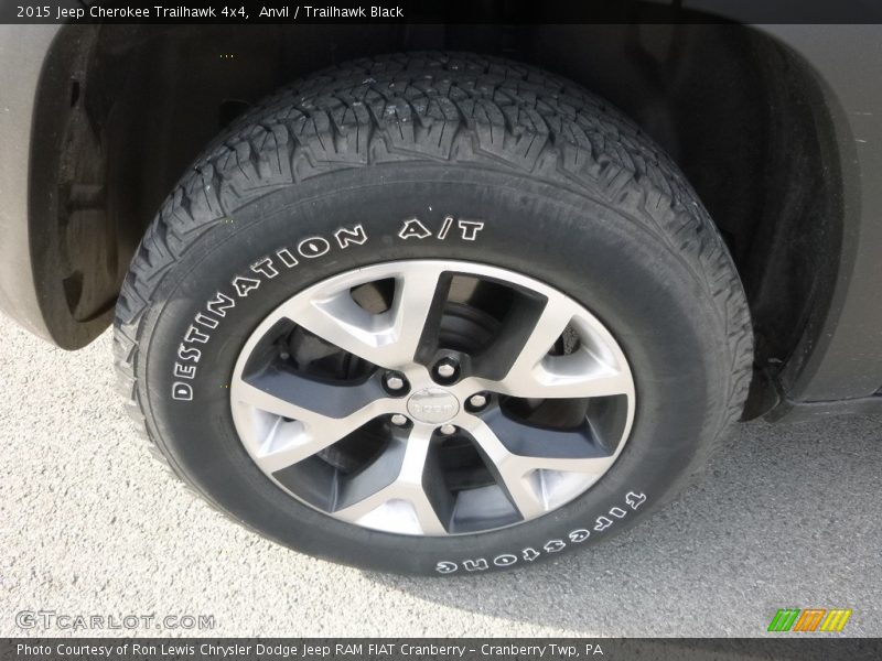 Anvil / Trailhawk Black 2015 Jeep Cherokee Trailhawk 4x4