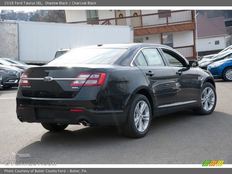 Shadow Black / Charcoal Black 2018 Ford Taurus SEL