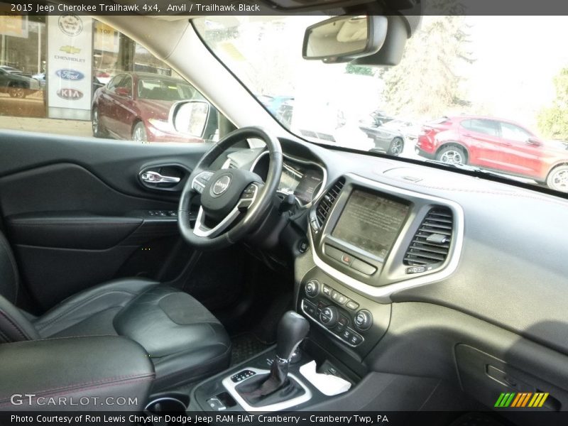 Anvil / Trailhawk Black 2015 Jeep Cherokee Trailhawk 4x4