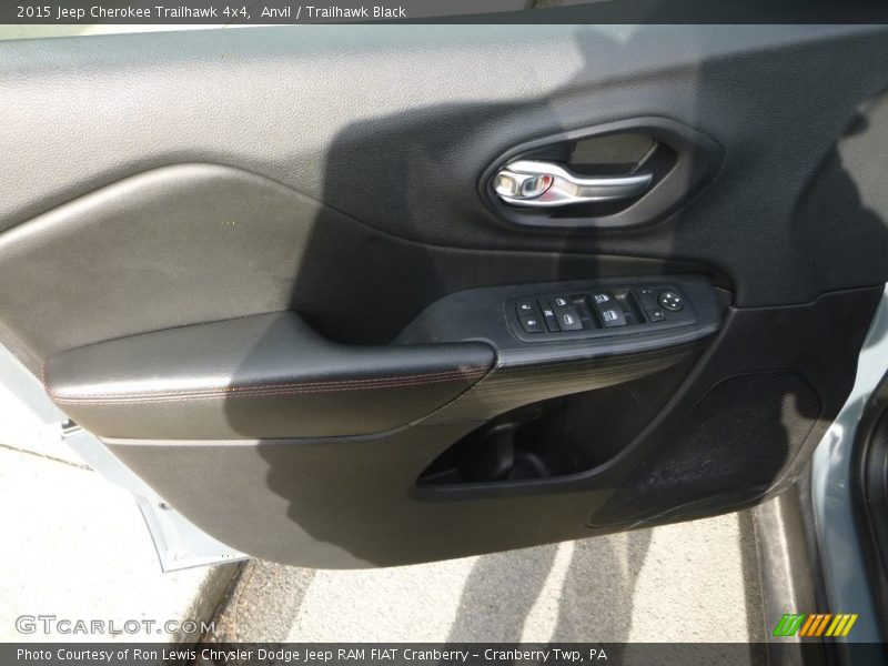 Anvil / Trailhawk Black 2015 Jeep Cherokee Trailhawk 4x4