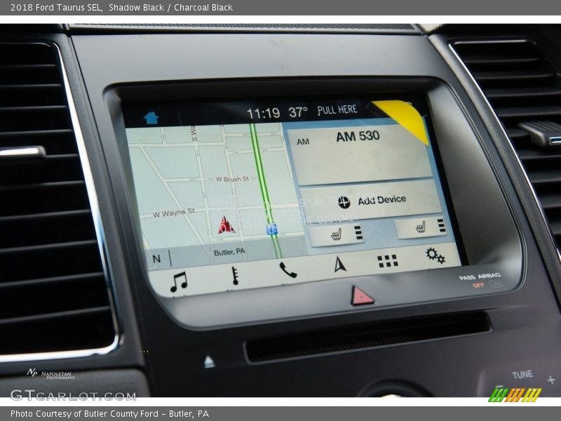 Shadow Black / Charcoal Black 2018 Ford Taurus SEL