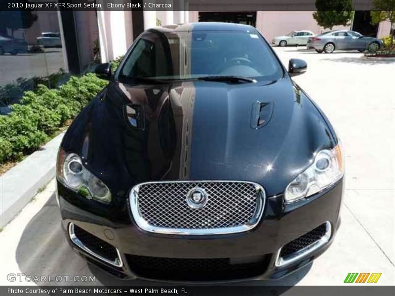Ebony Black / Charcoal 2010 Jaguar XF XFR Sport Sedan