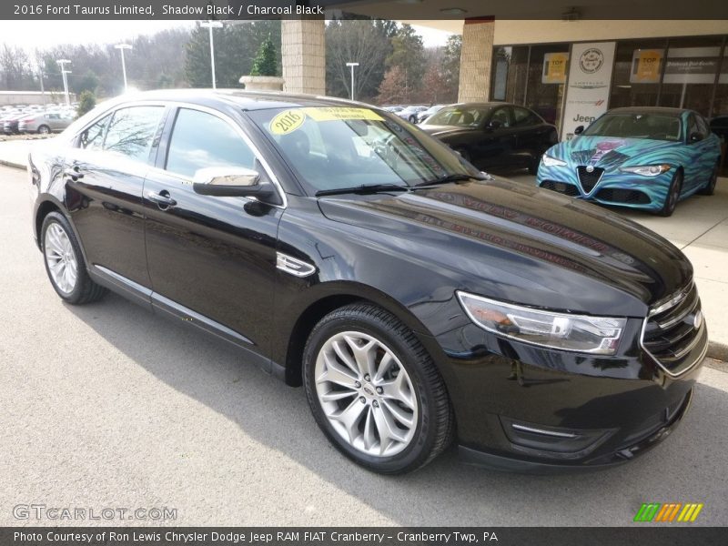 Shadow Black / Charcoal Black 2016 Ford Taurus Limited