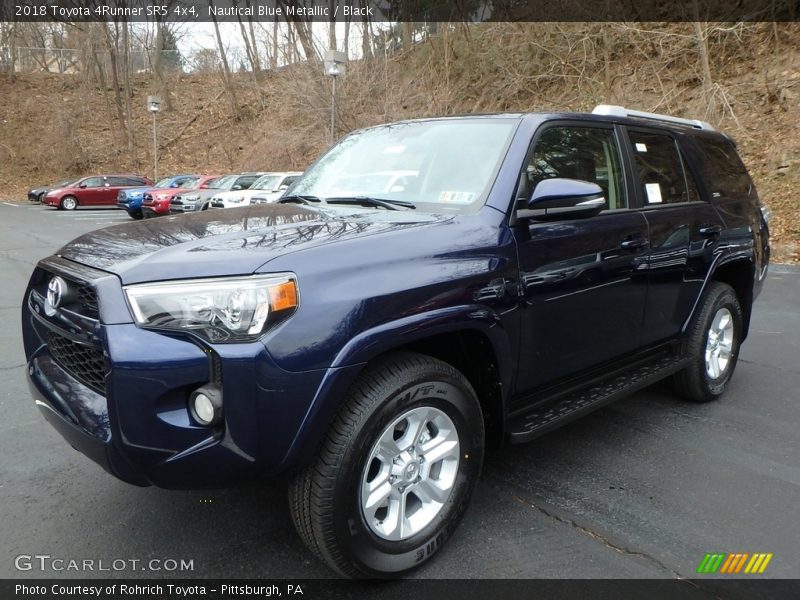 Nautical Blue Metallic / Black 2018 Toyota 4Runner SR5 4x4