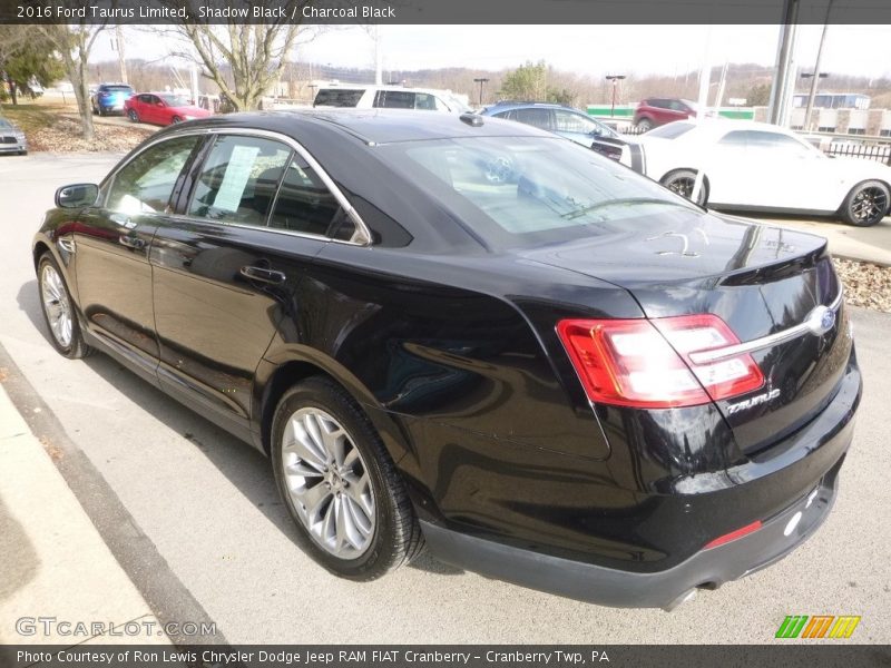 Shadow Black / Charcoal Black 2016 Ford Taurus Limited