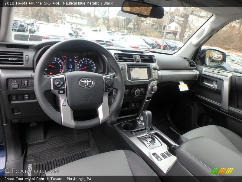 Nautical Blue Metallic / Black 2018 Toyota 4Runner SR5 4x4
