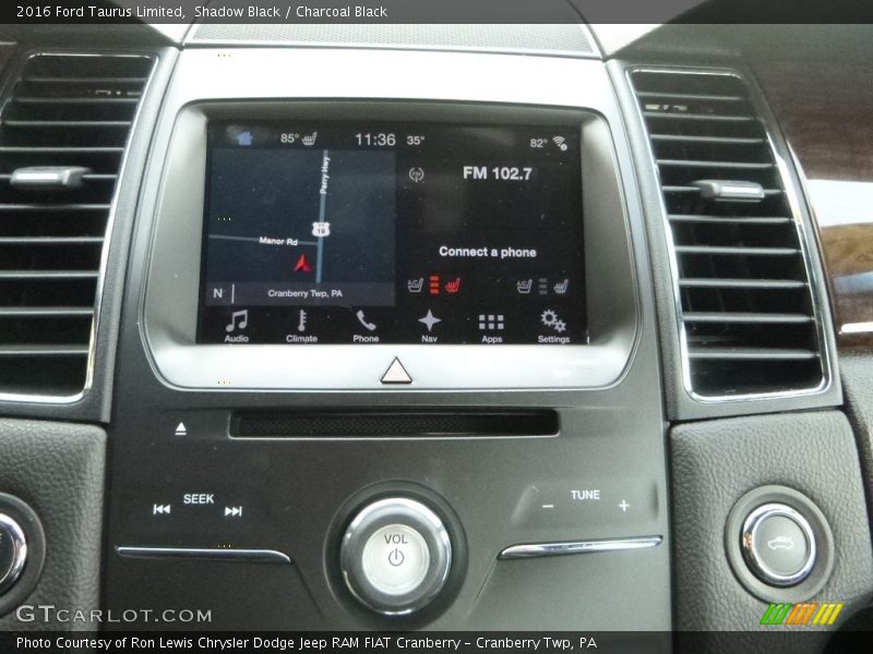 Shadow Black / Charcoal Black 2016 Ford Taurus Limited