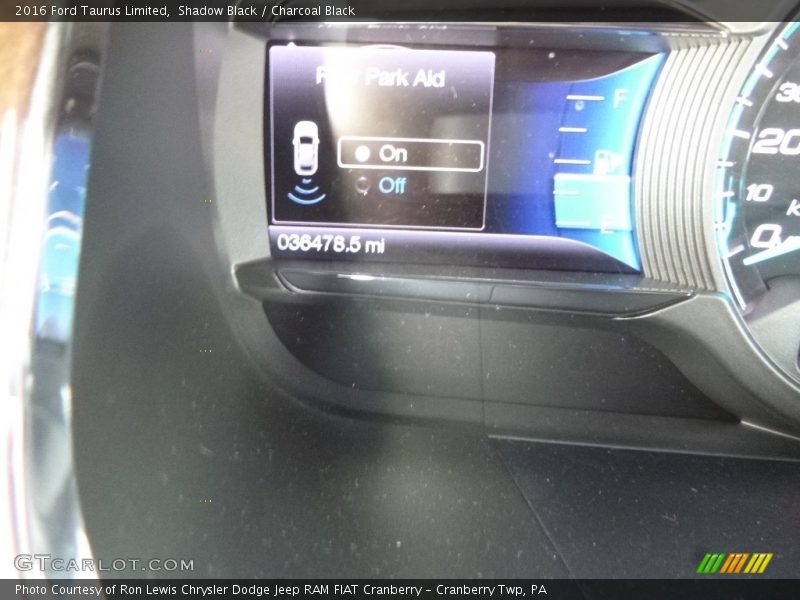 Shadow Black / Charcoal Black 2016 Ford Taurus Limited