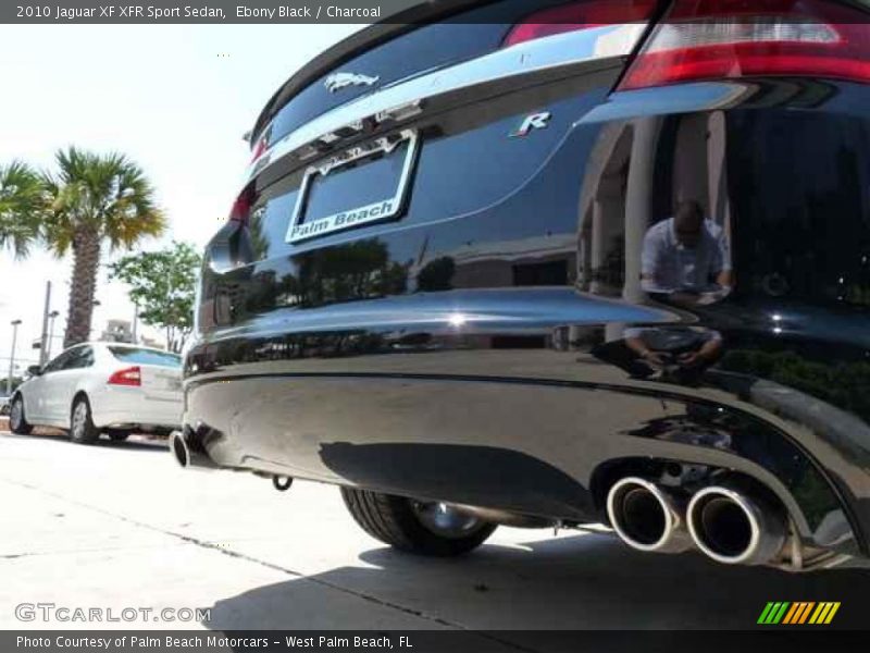 Ebony Black / Charcoal 2010 Jaguar XF XFR Sport Sedan