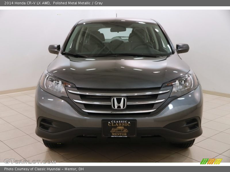 Polished Metal Metallic / Gray 2014 Honda CR-V LX AWD