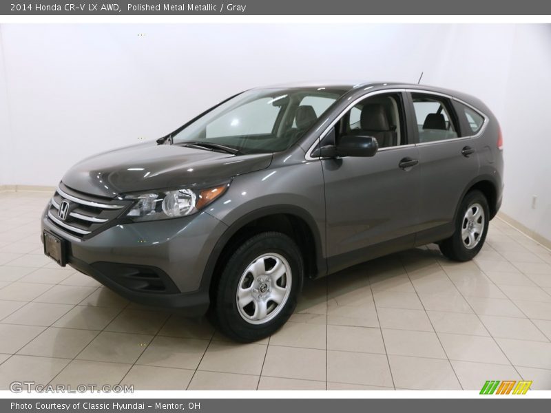 Polished Metal Metallic / Gray 2014 Honda CR-V LX AWD