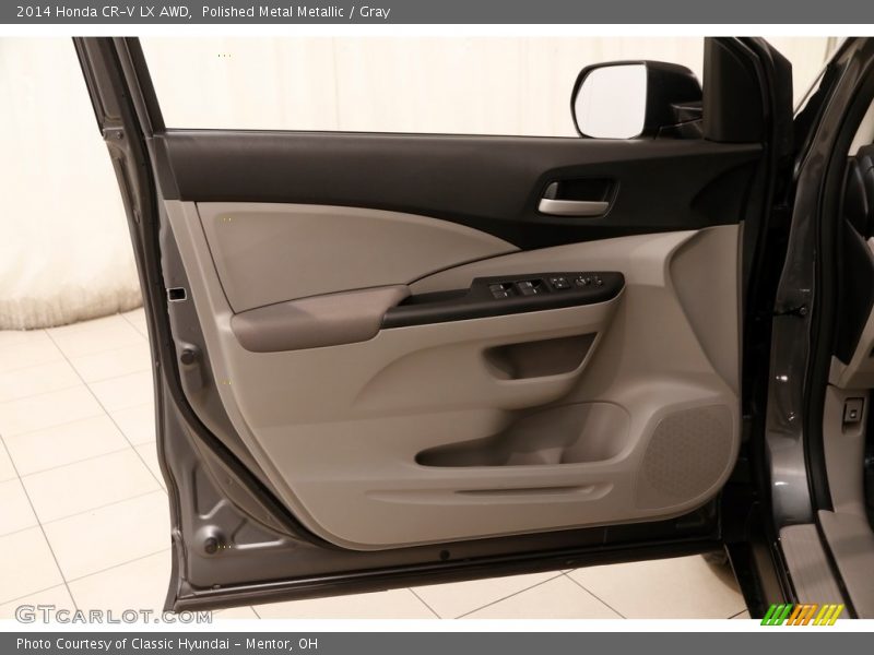 Polished Metal Metallic / Gray 2014 Honda CR-V LX AWD