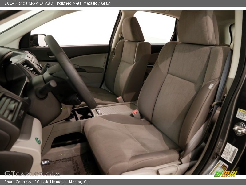 Polished Metal Metallic / Gray 2014 Honda CR-V LX AWD