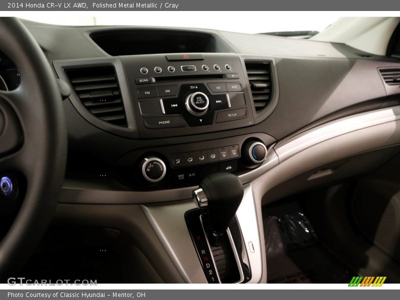 Polished Metal Metallic / Gray 2014 Honda CR-V LX AWD