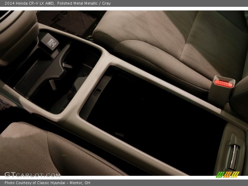 Polished Metal Metallic / Gray 2014 Honda CR-V LX AWD