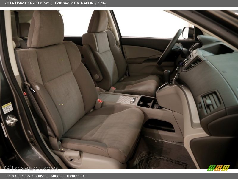 Polished Metal Metallic / Gray 2014 Honda CR-V LX AWD